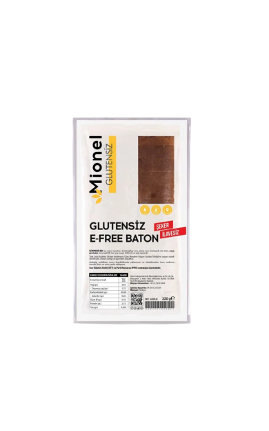 MİONEL Glutensiz E-Free Baton Ekmek 320g