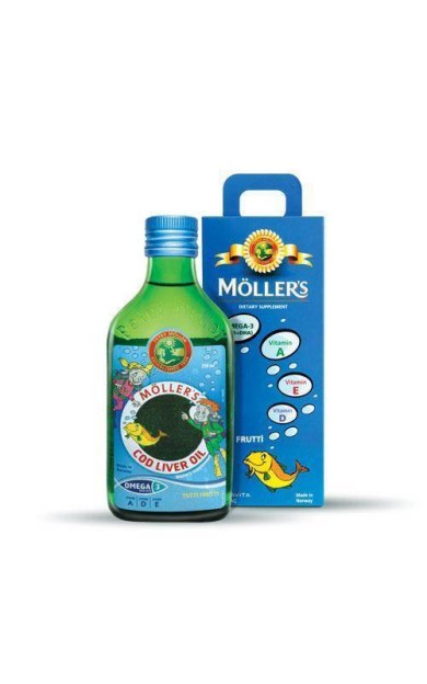 Möllers Omega-3 Balık Yağı Şurubu Tutti Frutti 250 ml