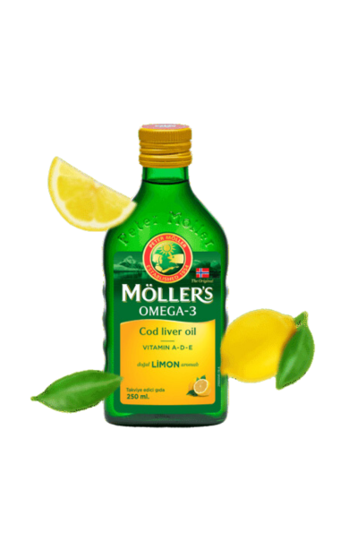 MÖLLER'S Omega 3 Limon 250 ml