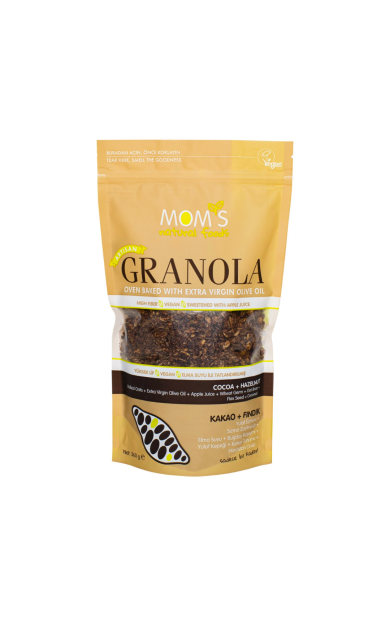 MOM'S NATURAL FOODS Kakao &amp; Fındık Granola 360g