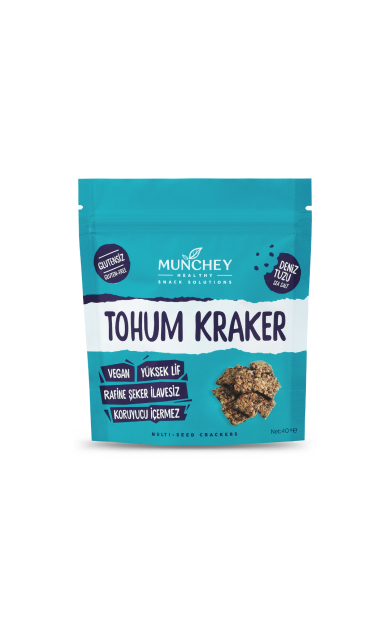 MUNCHEY Sade Tohum Kraker 40g