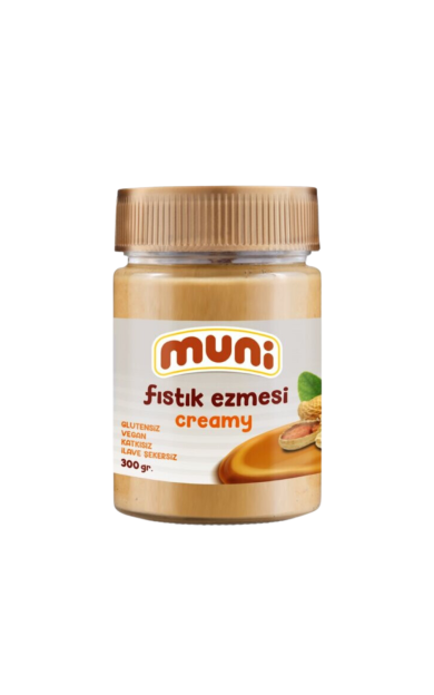 MUNİ Creamy Fıstık Ezmesi 300g