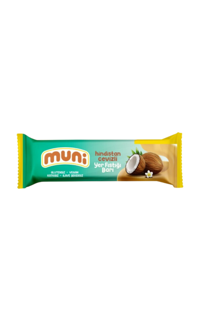 MUNİ Hindistan Cevizli Yer Fıstığı Barı 40g