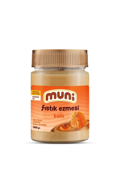 MUNİ Ballı Fıstık Ezmesi 300g