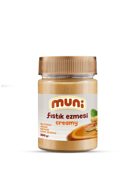 MUNİ Creamy Fıstık Ezmesi 300g