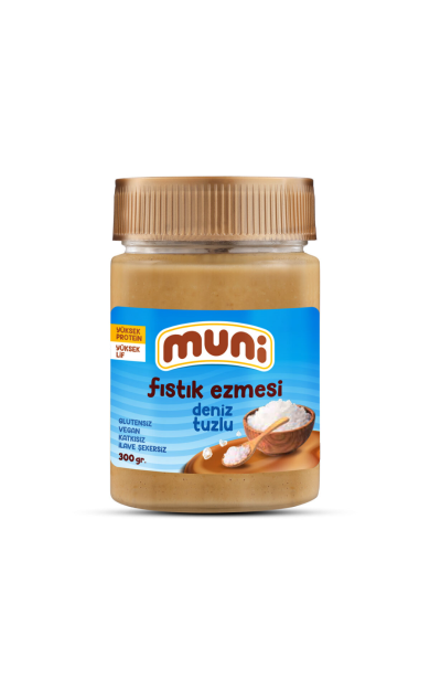 MUNİ Deniz Tuzlu Fıstık Ezmesi 300g