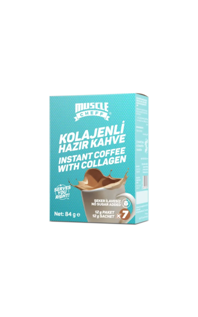 MUSCLE CHEFF Kolajenli Hazır Kahve (12 g x 7 adet)