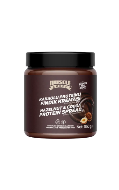 MUSCLE CHEFF Proteinli Kakaolu Fındık Kreması (350g)