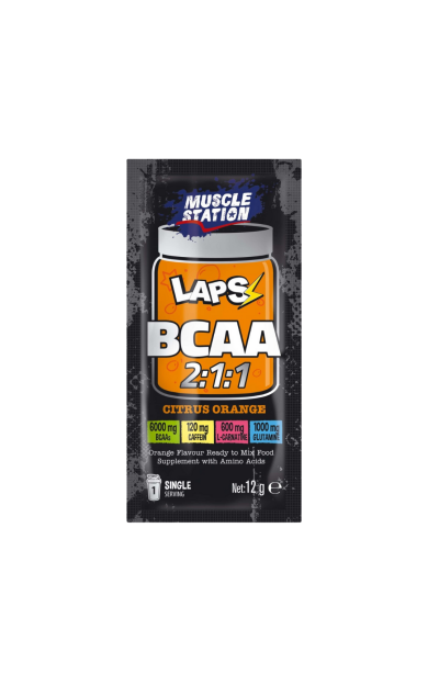 MUSCLE STATİON Bcaa Citrus Portakal 12g