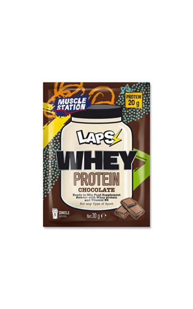 MUSCLE STATİON Laps Whey Çikolatalı Protein 30g