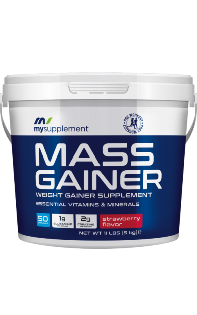 Mysupplement Mass Gainer Çilek 5000g