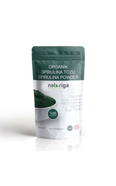 Naturiga Organik Spirulina Tozu (100gr)