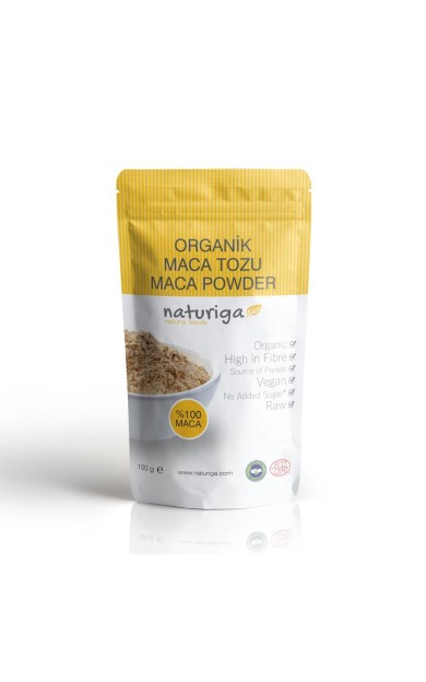 Naturiga Organik Maca Kökü Tozu (100gr)