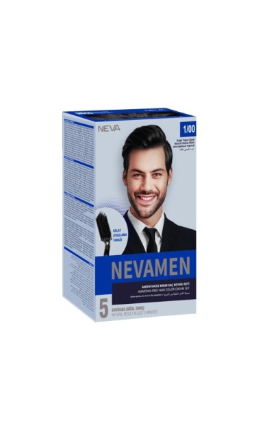 Neva Men Natural 1.00 Yoğun Siyah