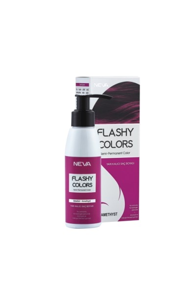 Neva Flashy Colors Set 100 Ml-Ametist Mor