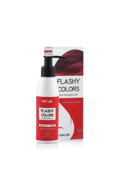 Neva Flashy Colors Set 100 Ml-Mercan Kırmızı