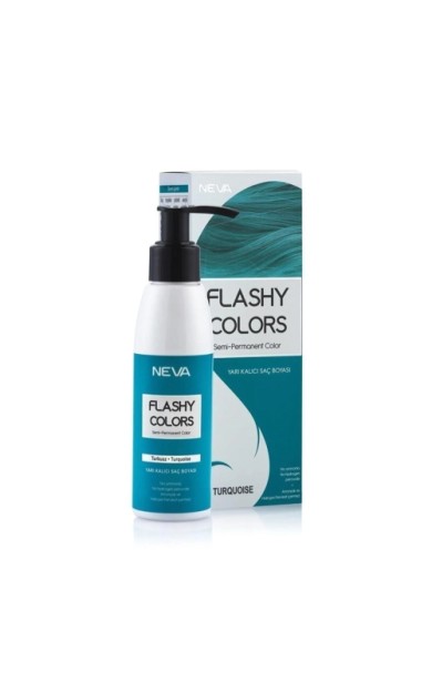 Neva Flashy Colors Set 100 Ml-Turkuaz