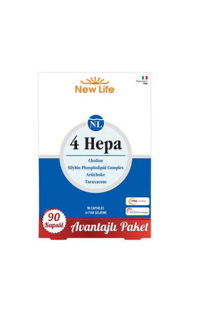 New Life 4 Hepa 90 Softgel Kapsül