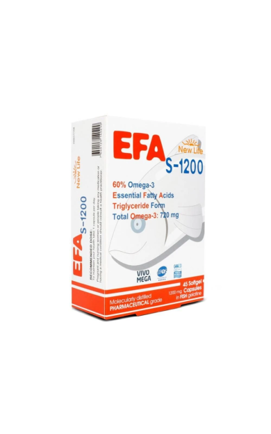 NEW LİFE S-1200 Omega 3 Takviye Edici Gıda 45 Kapsül