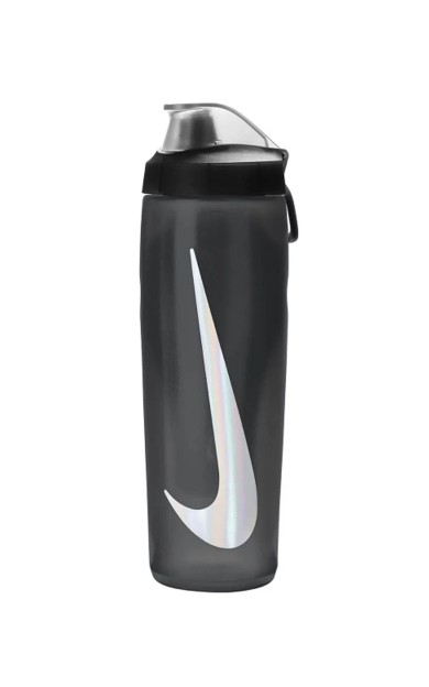 Nike REFUEL BOTTLE LOCKING LID 24 OZ Unisex Matara Antrasit / Siyah