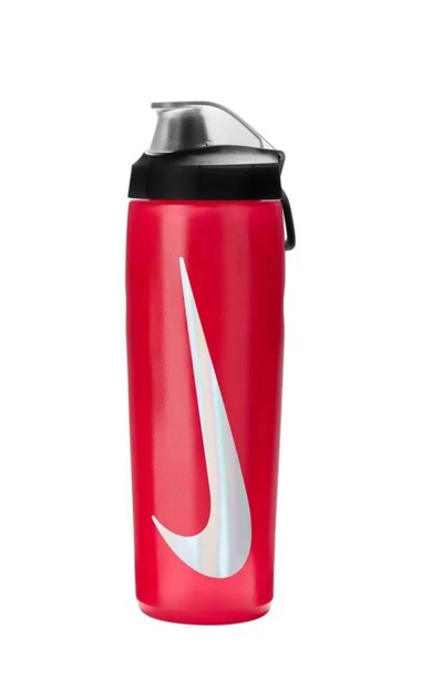 Nike REFUEL BOTTLE LOCKING LID 24 OZ Unisex Matara Kırmızı / Siyah