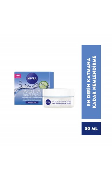 Nivea Aqua Sensation Canlandırıcı Bakım Kremi 50 Ml