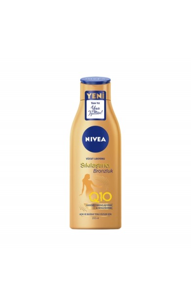 Nivea Body Q10 Sıkılaştırıcı + Bronzluk Losyon 200 Ml