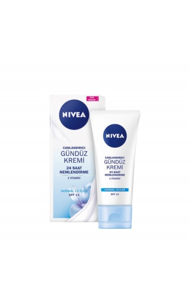 Nivea Canlandırıcı Gündüz Kremi Spf15 24 Saat Yoğun Nemlendirme 50 Ml