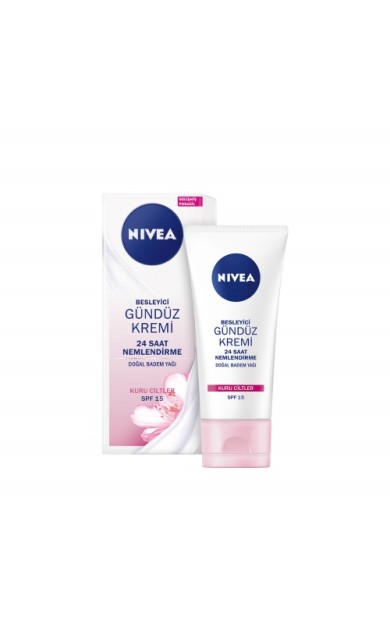 Nivea Besleyici Gündüz Kremi Spf15 24 Saat Yoğun Nemlendirme 50 Ml