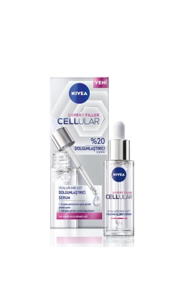 NIVEA Cellular Expert Filler Hyaluronik Asit Dolgunlaştırıcı Cilt Serum 30 Ml