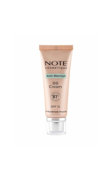 Note Bb Cream Anti - Blemish - 02 Light Beige