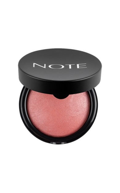 Note Baked Blusher - 06 Hot Rose