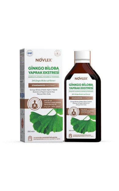 Novlex Ginkgo Biloba Ekstresi ve Piperin 250 ml