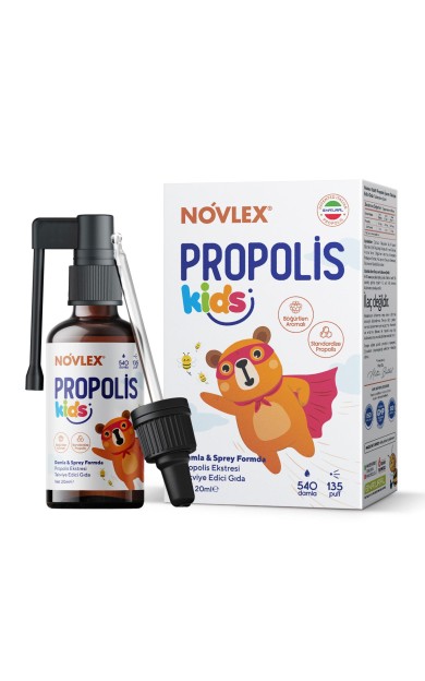 Novlex Kids Propolis Ekstresi Sprey &amp; Damla 20ml