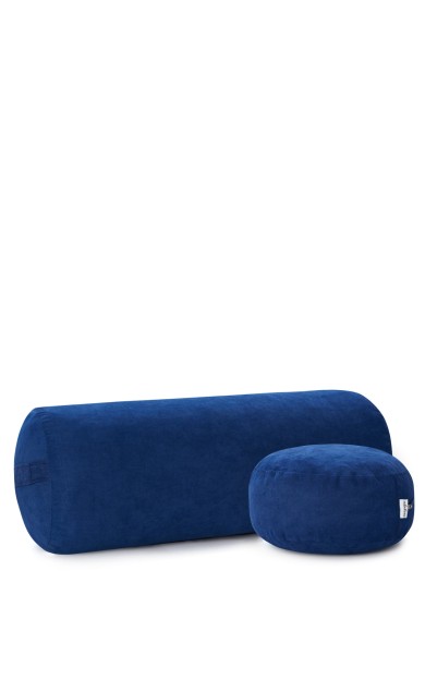 Nui Yoga Lacivert Bolster &amp; Meditasyon Minderi