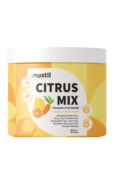 NUSTİL Citrus Mix Turunçgilli Toz Karışım 100g