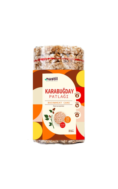 NUSTİL Glutensiz Karabuğday Patlağı 100g