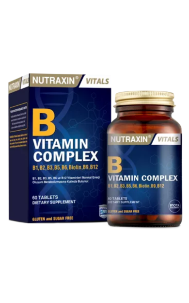 NUTRAXİN B Complex Vitamin 60 Tablet