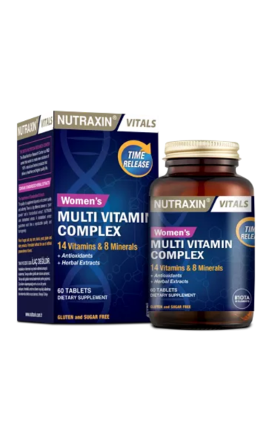 NUTRAXİN Multivitamin&amp;Mineral Complex KADIN 60 Tablet