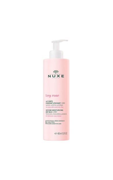 Nuxe Very Rose Soothing Moisturising Body Milk 400 ml