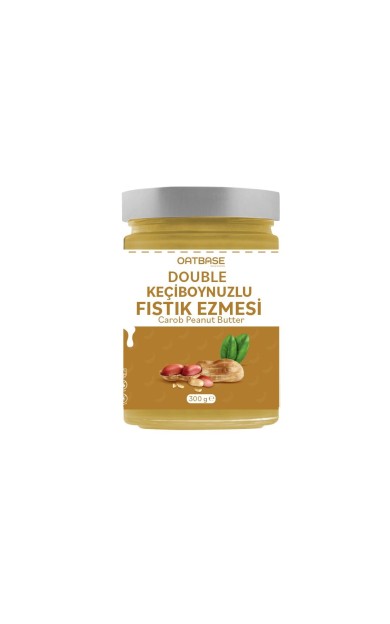 Oatbase Double Keçiboynuzlu Fıstık Ezmesi 300G