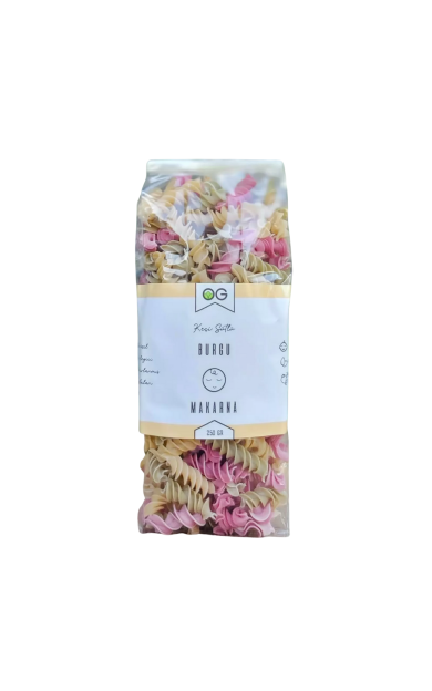 OG NATURAL Keçi Sütlü Sebzeli Burgu Makarna 250g