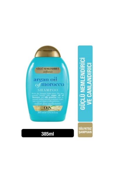 Ogx Ekstra Güçlü Nemlendirici ve Canlandırıcı Argan Oil Of Morocco Şampuan 385 Ml