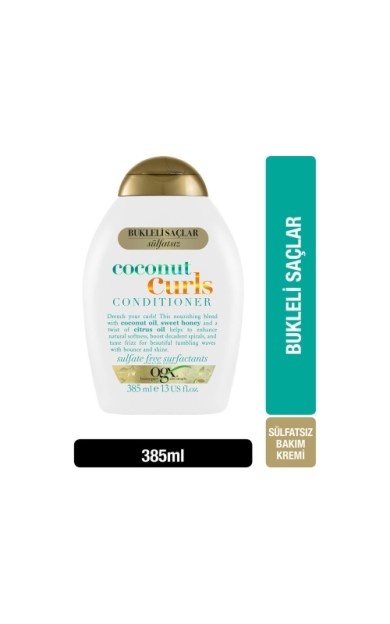 Ogx Coconut Curls Saç Kremi 385 Ml