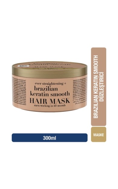 Ogx Brazilian Keratin Smooht Saç Maskesi 300 Ml