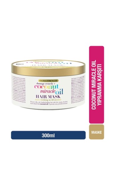 Ogx Coconut Miracle Oil Saç Maskesi