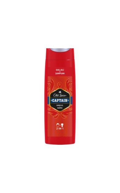 Old Spice Captain Şampuan + Duş Jeli 400 Ml