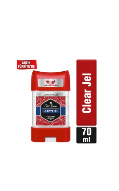 Old Spice Captain Clear Gel 70 Ml