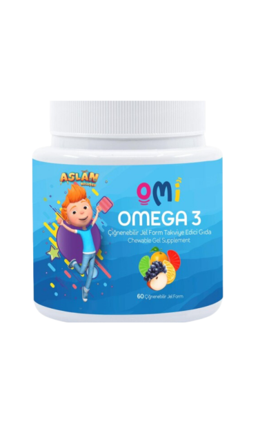 OMİ Omega-3 60 Çiğnenebilir Jel Form