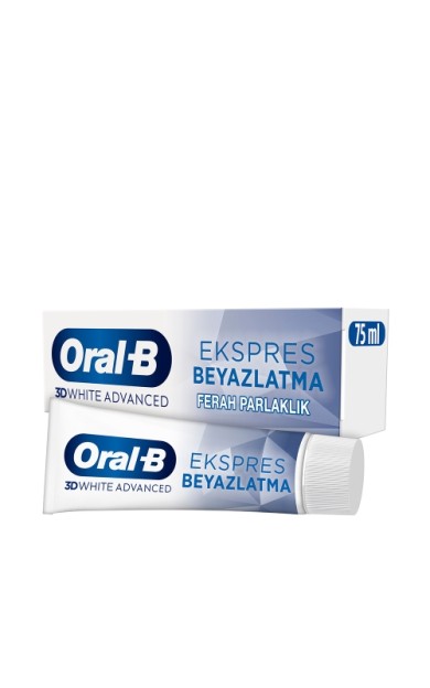 Oral-B Pro 3D White Advanced Ekspres Beyazlatma Ferah Parlaklık Diş Macunu 75 Ml